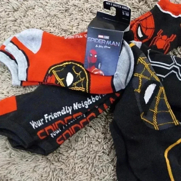 Marvel Studios Spider-Man No Way Home Mix and Match Ankle Socks - Picture 2 of 2